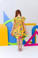 Vestido Oncinha Colors Amarelo - Foto 4