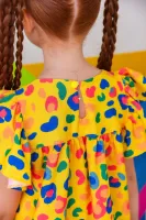 Vestido Oncinha Colors Amarelo - Foto 5