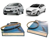 Correia Dentada + Correia Bomba Óleo Ford Ka / Fiesta 1.0 12v 3cil
