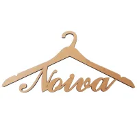 Cabide Com Nome Dos Noivos Personalizado Debutante, Daminha - Foto 3