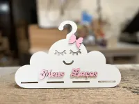 Cabide Com Nome Dos Noivos Personalizado Debutante, Daminha - Foto 4