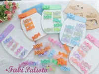 G1.880 Gabarito de Moldes  em MDF Pote de Doces - Números e quantidades