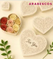 Coração Cartonagem G - C/ 5 Cm de Altura - Personalizado  - Foto 7