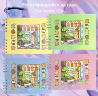 Livro De Colorir Bobbie Goods Capa Dura | 50 Páginas | 420g | Acabamento de Luxo - Foto 4