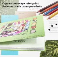 Livro De Colorir Bobbie Goods Capa Dura | 50 Páginas | 420g | Acabamento de Luxo - Foto 5
