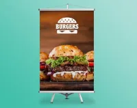  BANNER  C/ ACABAMENTO BASTÃO E CORDA  - Foto 3