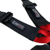 Cinto Racing 6 Pontos Certificado FIA 8853-2016 - Preto - Foto 2