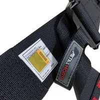 Cinto Racing 6 Pontos Certificado FIA 8853-2016 - Preto - Foto 3