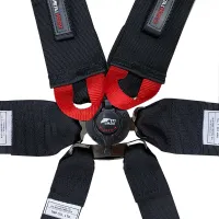 Cinto Racing 6 Pontos Certificado FIA 8853-2016 - Preto - Foto 5