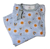 Pijama Bebê Menina Tamanho M Com Punho - Foto 2