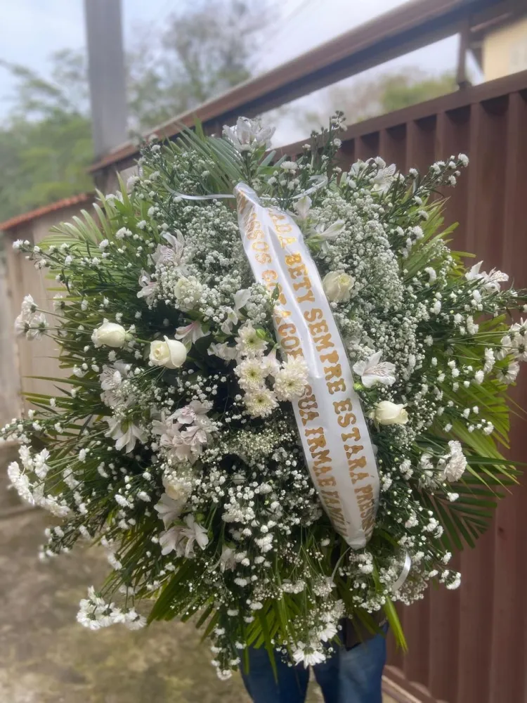 Coroa de Flores Grande Imagem