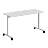 Mesa de Treinamento 1600 Pé Metal com Tampo Articulável M. Office - Foto 2