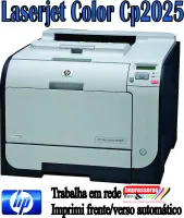 Impressora laser color CP2025dn 