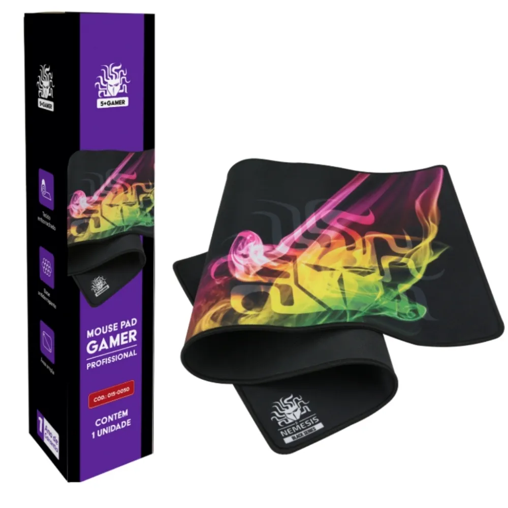 Mousepad Gamer Profissional 70x30 Cm Desk Pad Alta Qualidade Imagem