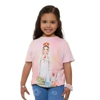 Baby Look Infantil Nossa Senhora de Fátima