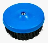 Escova de limpeza rotativa  120 mm em Nylon Macia p/ Politriz