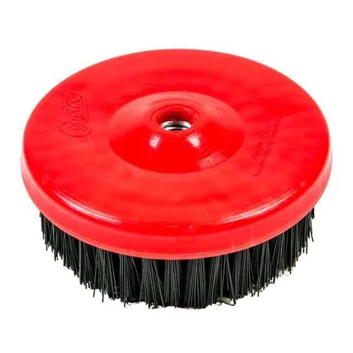 Escova de limpeza rotativa  em Nylon para lavar Tapetes Media uso Politriz