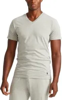 Camiseta Polo Ralph Lauren Custom Slim Fit Gola V  Masculino                           - Foto 6