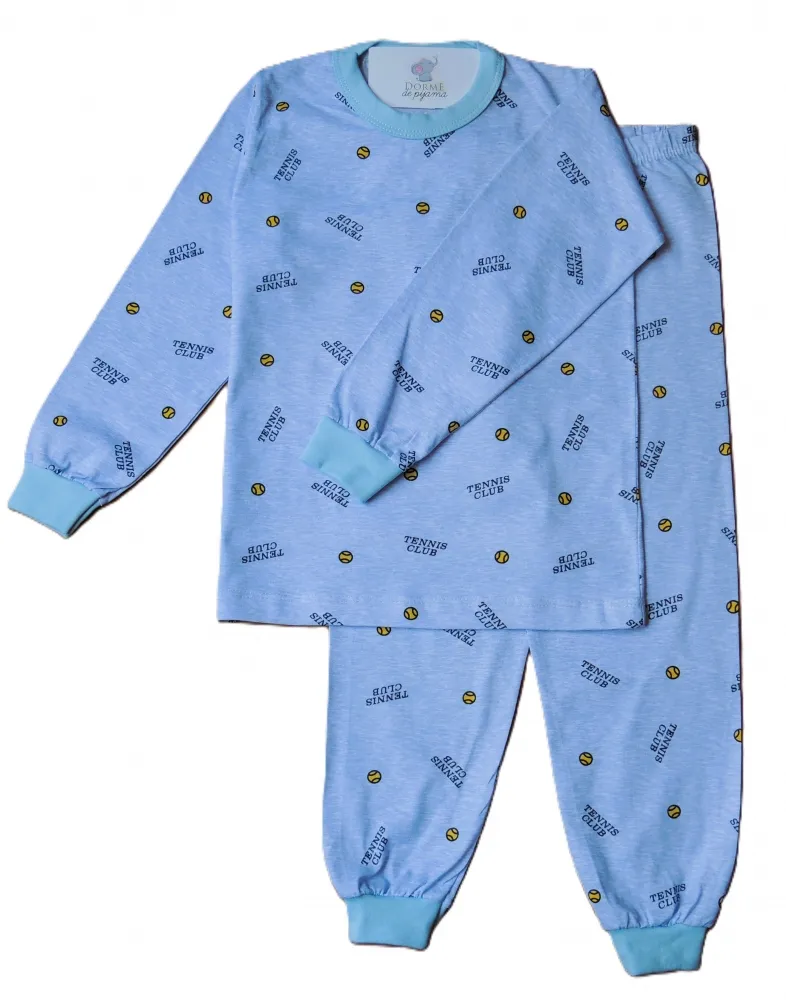 Pijama Bebê Menino Tamanho M Com Punho