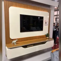 Painel Treviso TV 70  DJmoveis 2,10 Com Led