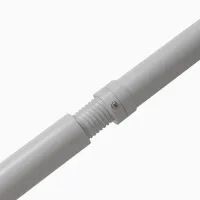 Mastro De Parede Aluminio P/bandeira Reforçado Cinza - Foto 3