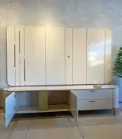 Painel Celine + Bancada Celine TV  85 2,41 Duas cores - Foto 8