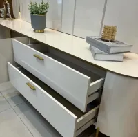 Painel Celine + Bancada Celine TV  85 2,41 Duas cores - Foto 10