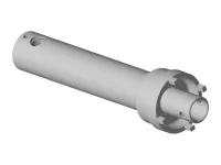 Chave Cubo 4 Garras 74,5mm  P/tirar Roda Dianteiro Iveco Daily Raven 763004 - Foto 2