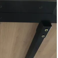 Mesa Reta 1600 Pé Metal Trave Opus - Foto 6