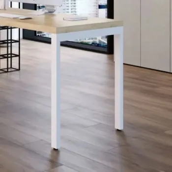 Mesa Reta 900 Pé Trave Opus - Foto 2