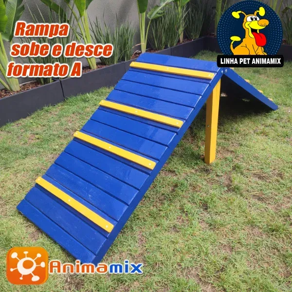 Rampa para cachorro  Sobe e desce