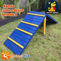 Rampa para cachorro  Sobe e desce