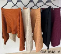 Capa tricot canelada multi formas GM 1543 Tam M  - Foto 2