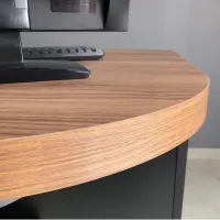 Mesa Executiva Dinãmica 1800 com Gaveteiro Lateral Tamburato 50mm - Foto 4