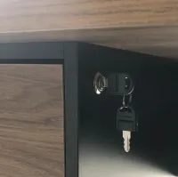 Mesa Executiva Dinãmica 1800 com Gaveteiro Lateral Tamburato 50mm - Foto 6