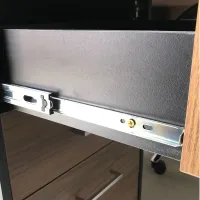 Mesa Executiva Dinãmica 1800 com Gaveteiro Lateral Tamburato 50mm - Foto 7