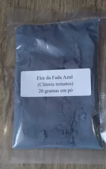 Flor da Fada Azul (Clitoria ternatea) - 5 ou 25 gramas em pó - Foto 2
