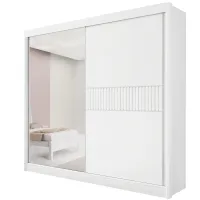 Guarda-Roupa 2 Portas Titanium Ripado 2,20 - Foto 2