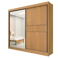 Guarda-Roupa 2 Portas Titanium Ripado 2,20 - Foto 3