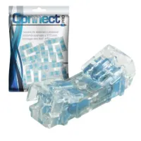 Kit 25 Conectores De Emenda Linear C/gel 101e Bargoa Cor Branco