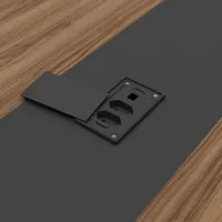 Mesa de Reunião Retangular 1800 Modular com Caixa de Tomadas Tamburato 37mm Y37 - Foto 6