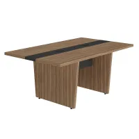 Mesa de Reunião Retangular 1800 Modular com Caixa de Tomadas Tamburato 37mm Y37 - Foto 5