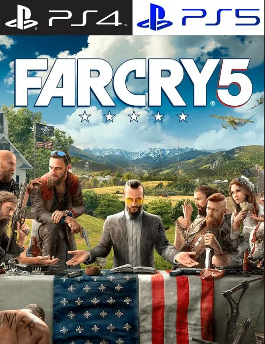 Far Cry 5 PS4/PS5 Edição Padrão Midia Digital