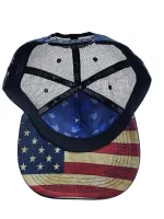 Ref: TH3307 - Boné Texas Head - Bandeira U.S.A - Cor Azul Marinho - Foto 3