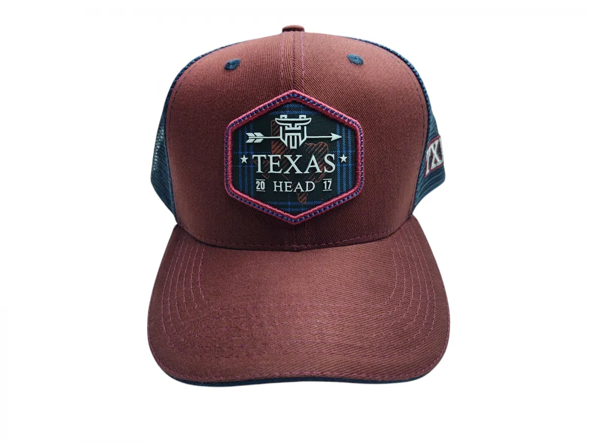 Ref: TH3310 - Boné Texas Head - Cor Vinho
