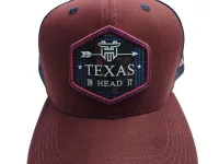 Ref: TH3310 - Boné Texas Head - Cor Vinho - Foto 3