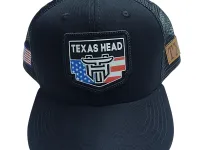 Ref: TH3313 - Boné Texas Head - Bandeira U.S.A - Cor Preto - Foto 3