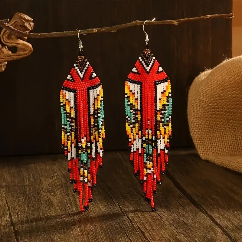 Brinco Étnico Tribal Imagem