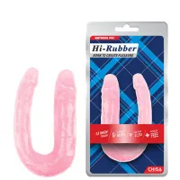 Penetrador com Ponta Dupla, Veias Salientes e Glande – CHISA HI-RUBBER BORN TO CREATE PLEASURE – DI-176