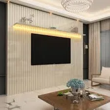 Painel Nobre Ripado 2,30 gelius altura 2.50 tv ate 85  em 3 cores sem nicho - Foto 2